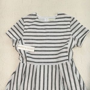Piper and scoot striped dress